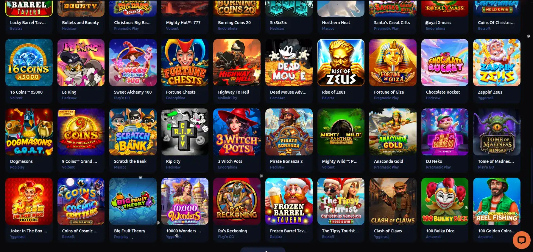 Бонусы и акции в казино Селектор на экране компьютера